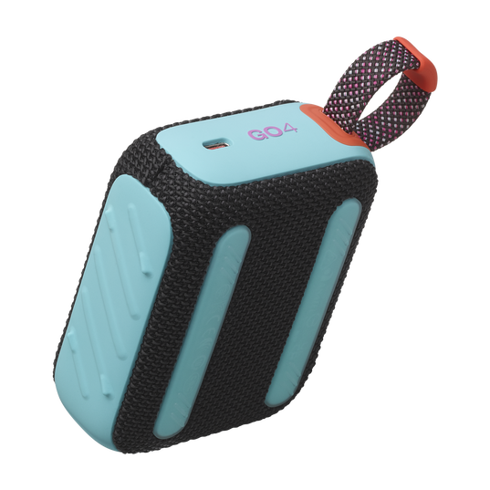 JBL Go 4 - Black and Orange - Ultra-Portable Bluetooth Speaker - Detailshot 2